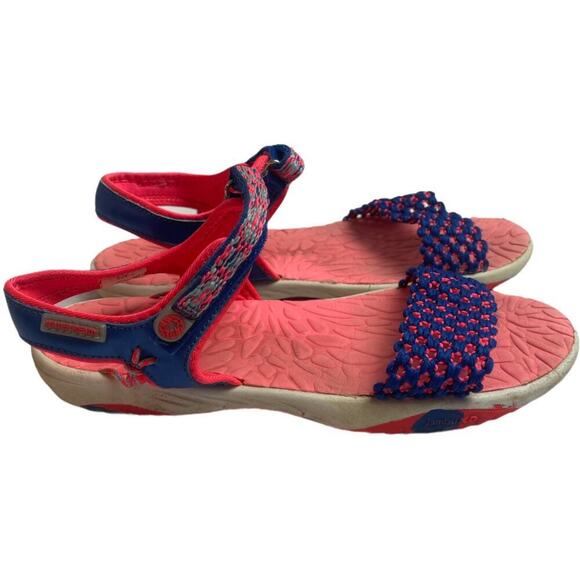 JAMBU Mohala Pink Blue Water Ready Sandals Girls Size 4 - Picture 1 of 13